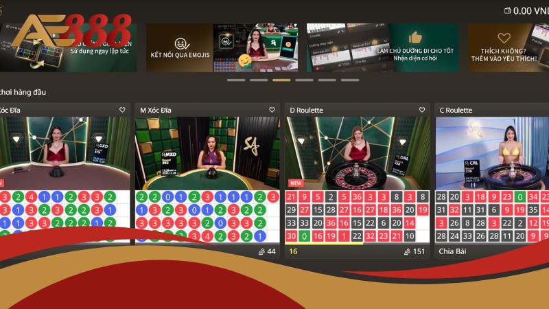 Các bước tham gia Live Casino AE888 đơn giản